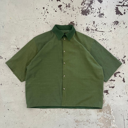 Military Scarf Shirt - Medium