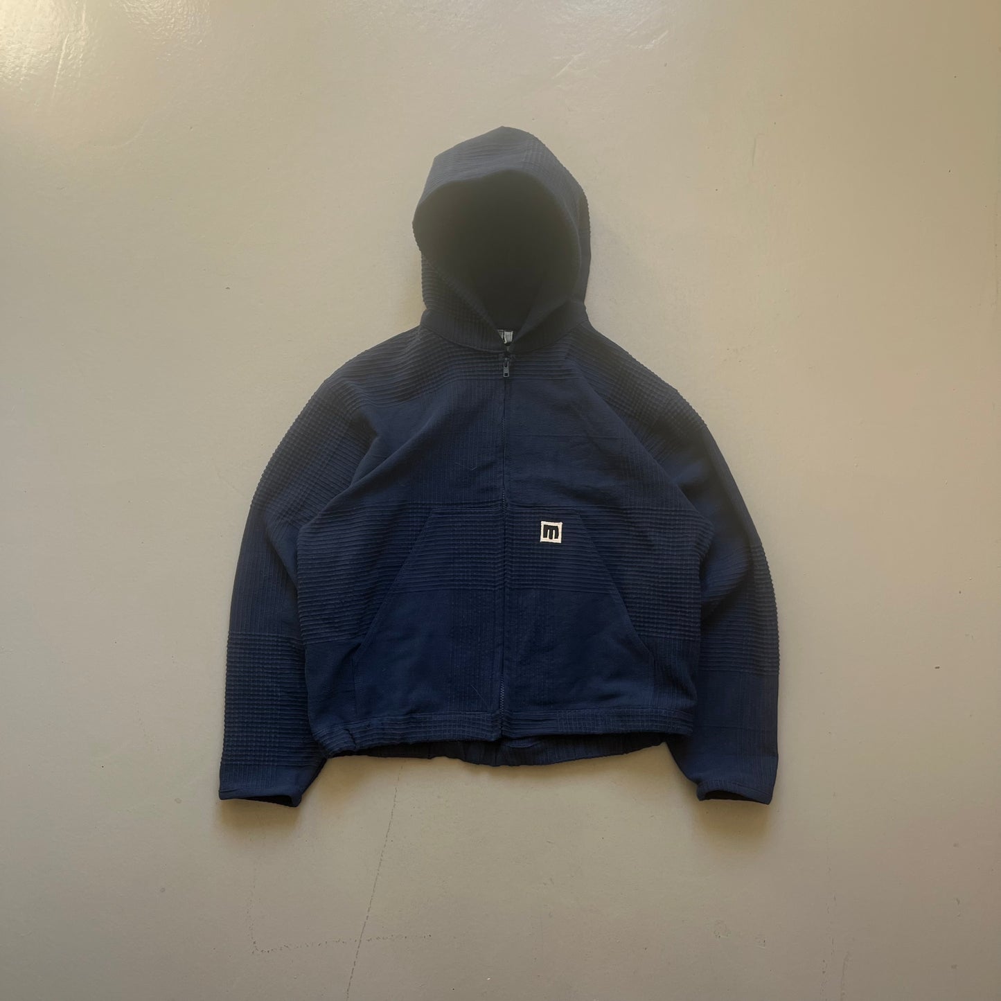 Kamprad Zip Hoodie - Navy Blue