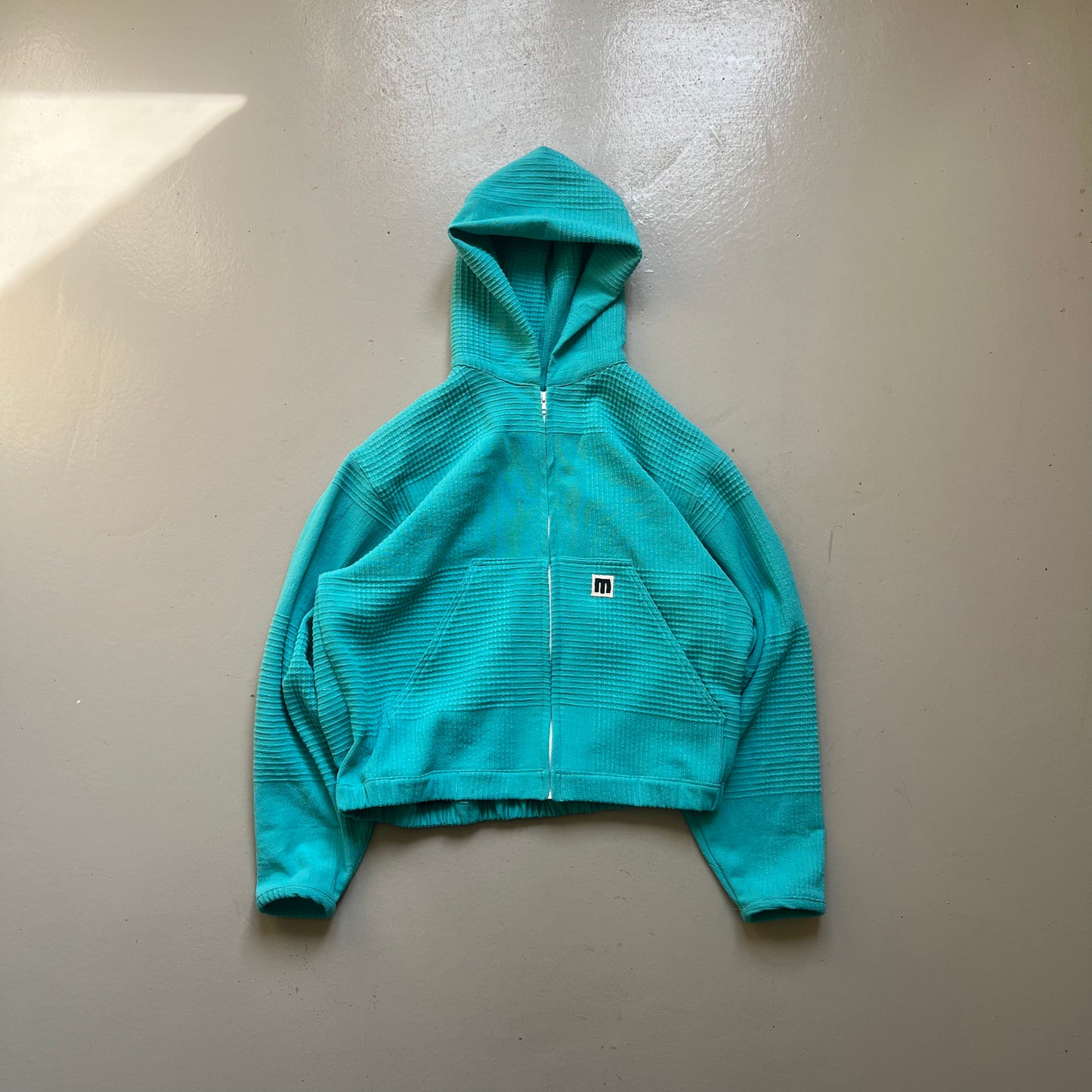 Kamprad Zip Hoodie - Aqua