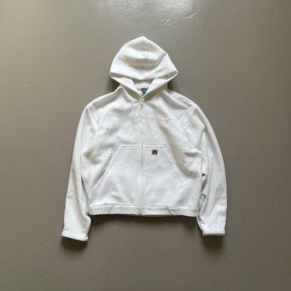 Kamprad Zip Hoodie - White
