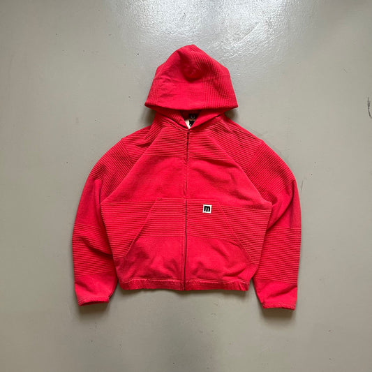 Kamprad Zip Hoodie - Washed Red