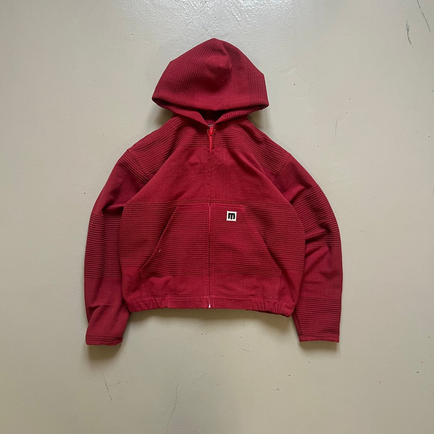 Kamprad Zip Hoodie - Maroon