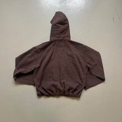 Kamprad Zip Hoodie - Chocolate Brown