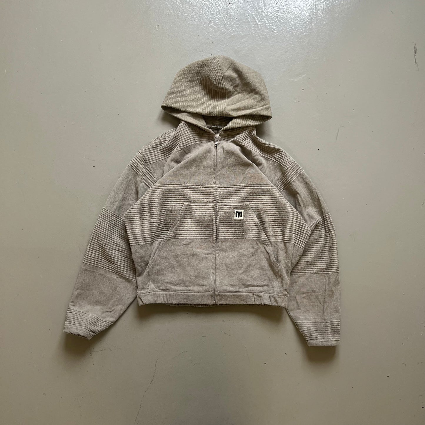 Kamprad Zip Hoodie - Sand