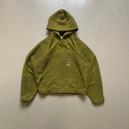 Kamprad Zip Hoodie - Olive Green
