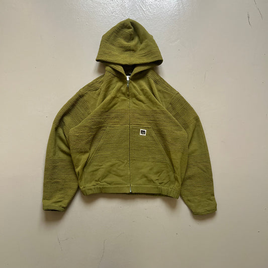 Kamprad Zip Hoodie - Olive Green