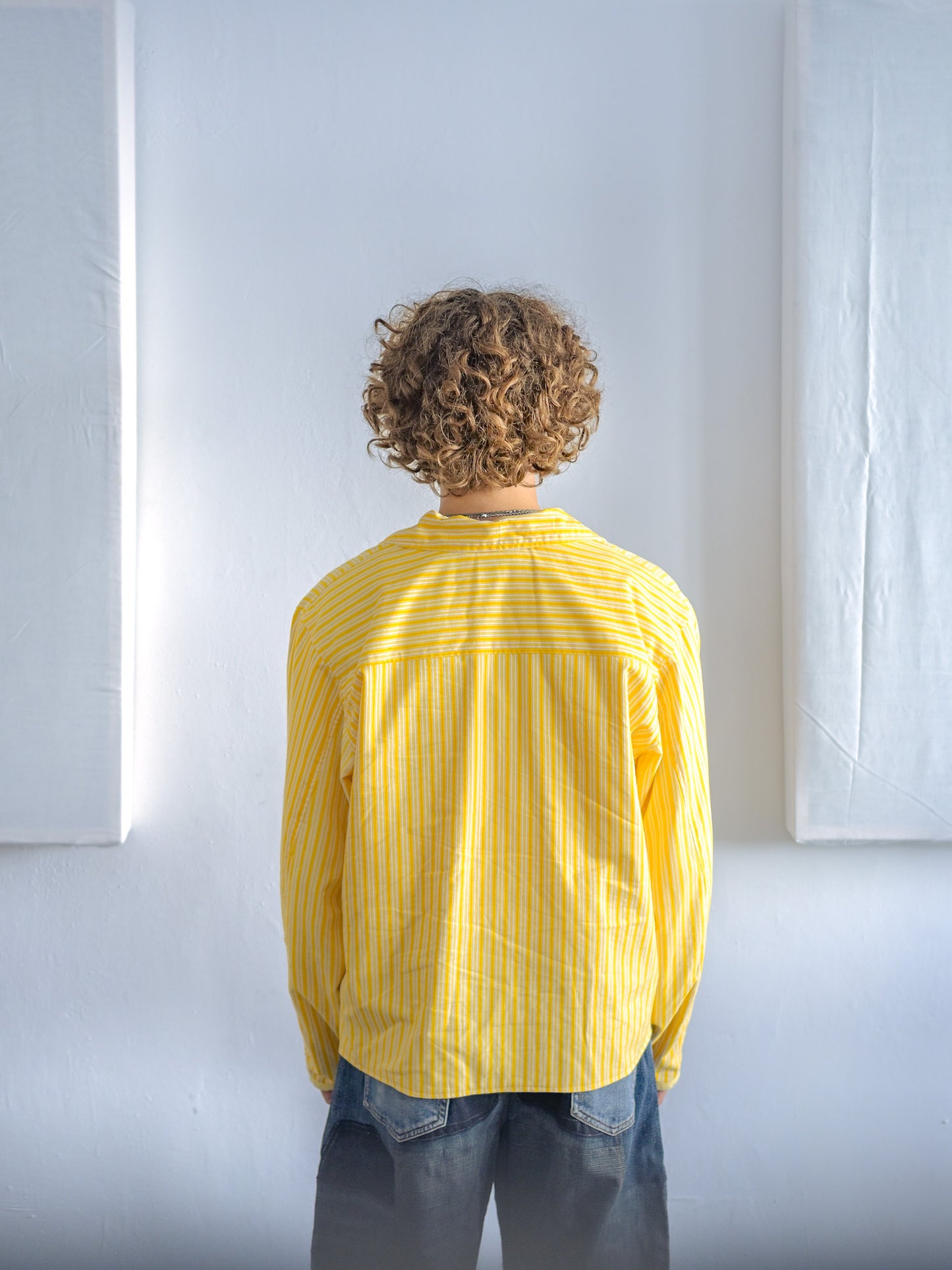 Reverse shirt - Yellow Stripes - XL