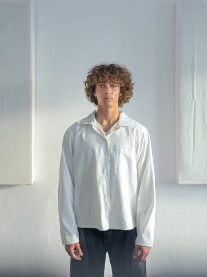 Reverse shirt - Red Stripes - Medium