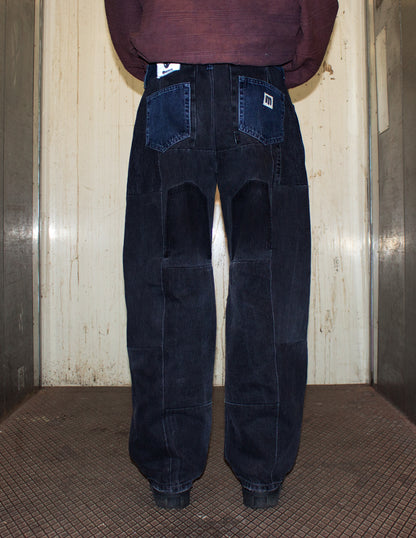 Oat Pants Black - Made to order