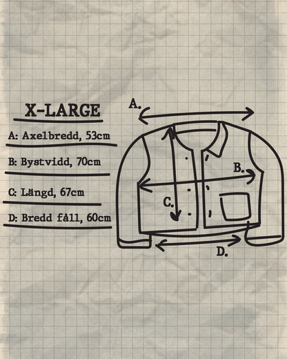 KNEGARJACKA X-LARGE - RANDIG