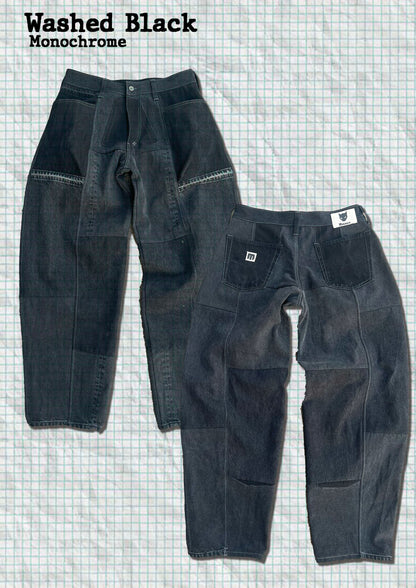 Oat Pants Black - Made to order