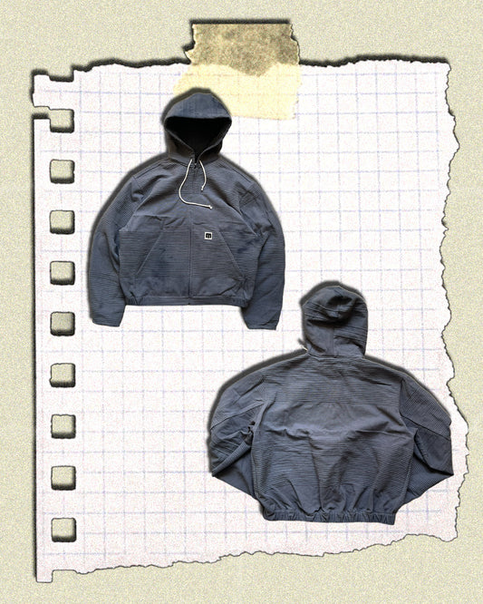 KAMPRAD ZIP HOODIE - DARK GRAY