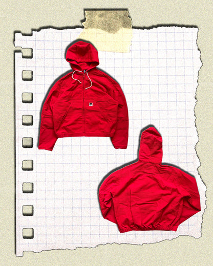 KAMPRAD ZIP HOODIE - RED