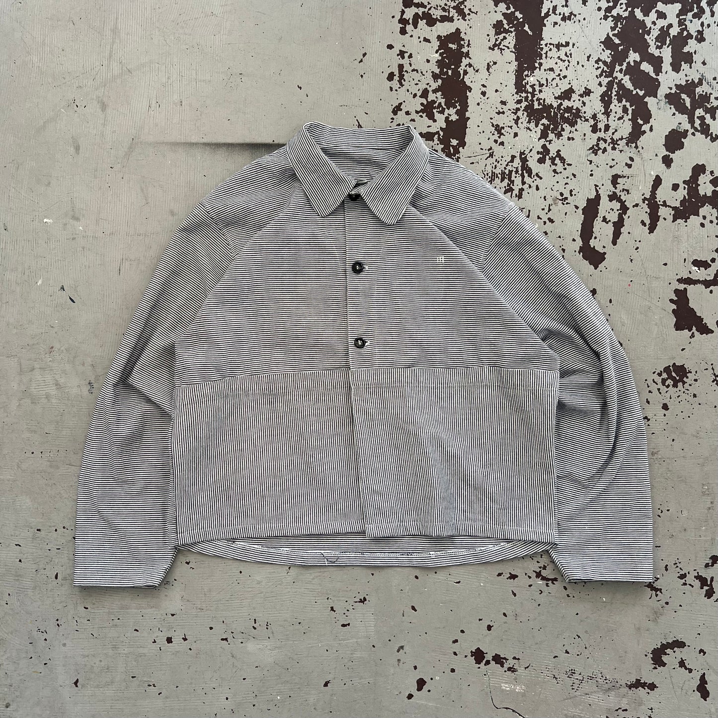 Striped Chore Coat - XL